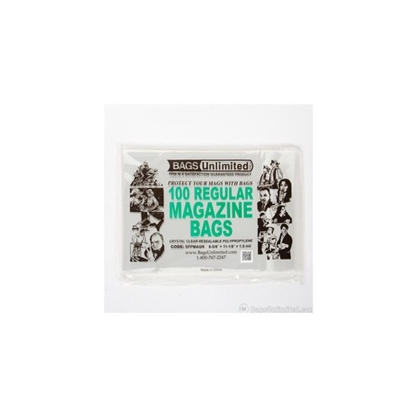 Polypropylene Magazine Sleeve with